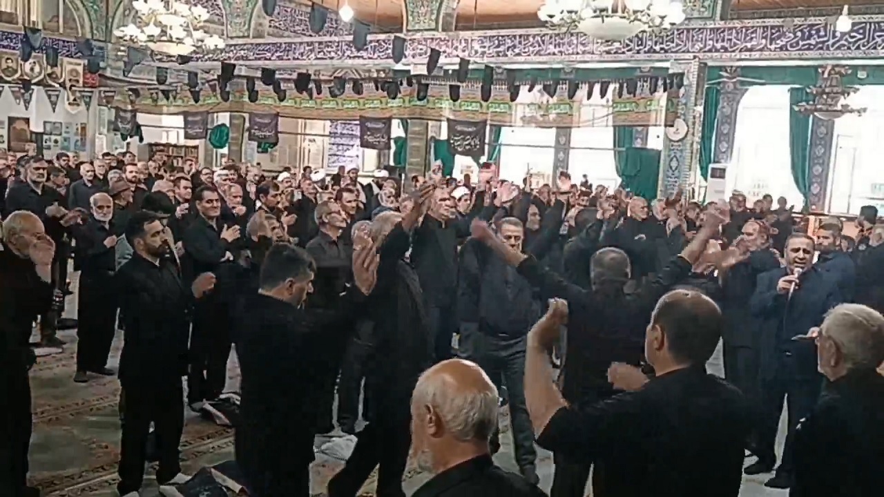 حضور عزاداران در تکایا و مساجد آذربایجان شرقی