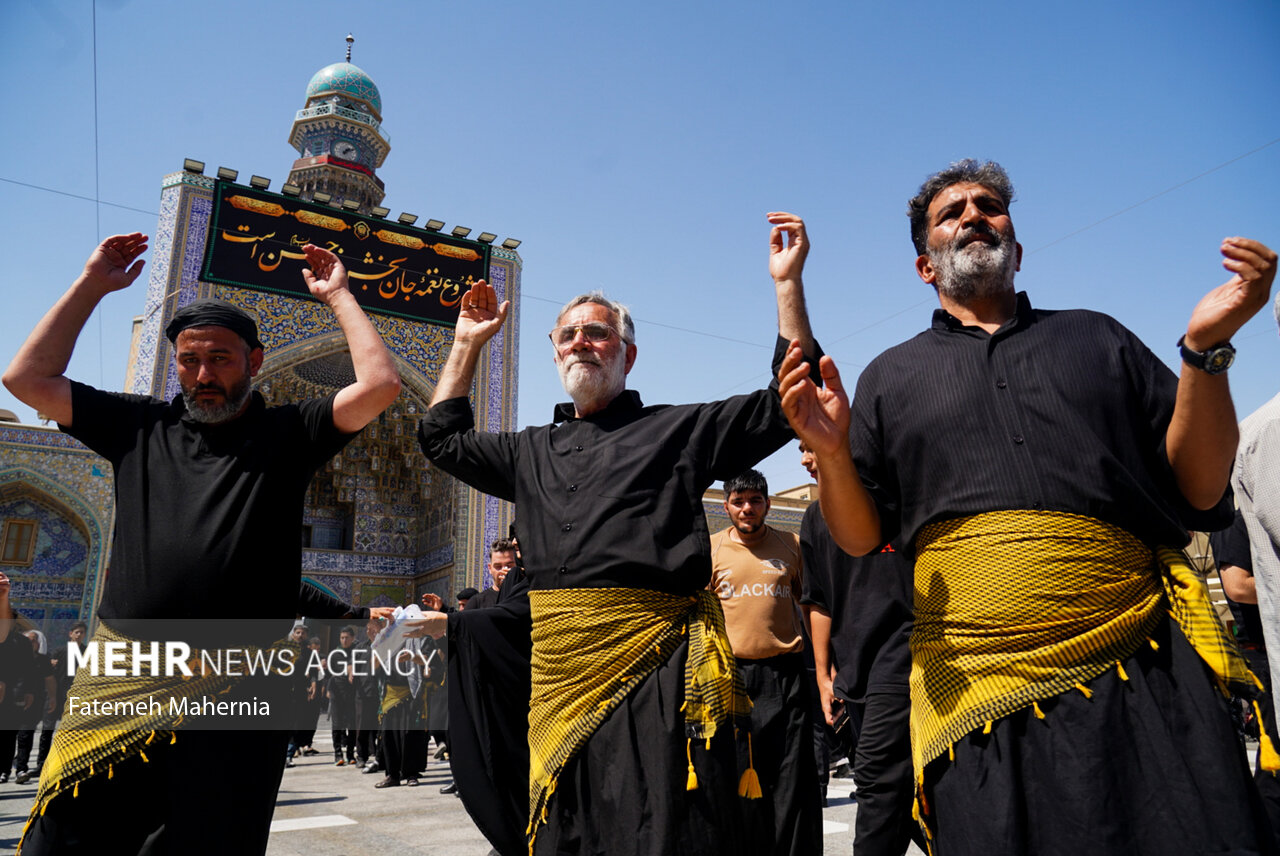 ۲۹ صفر در بارگاه خورشید؛ آیین سوگواری در حرم مطهر رضوی