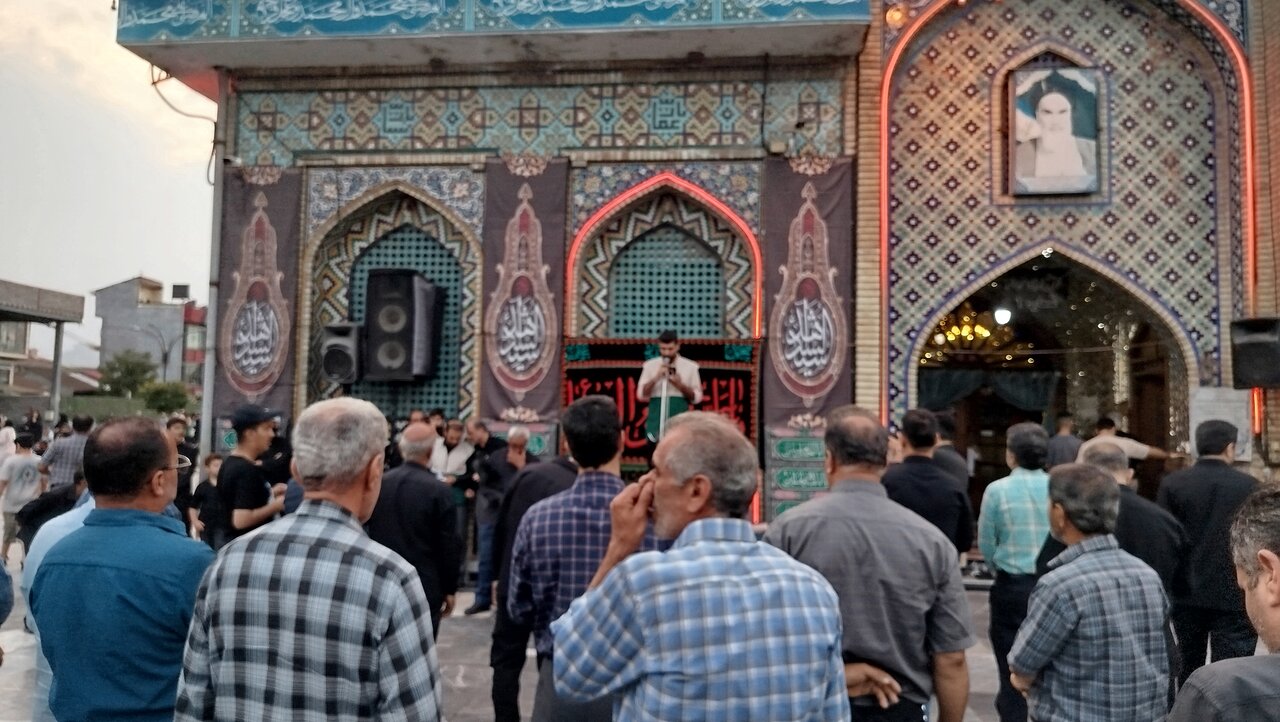اجتماع رضوی مردم آستانه اشرفیه در روز شهادت امام رضا(ع) برگزار شد