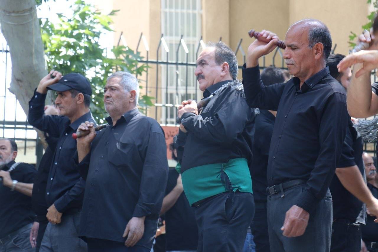 مراسم سوگواری ماه صفر در آشتیان