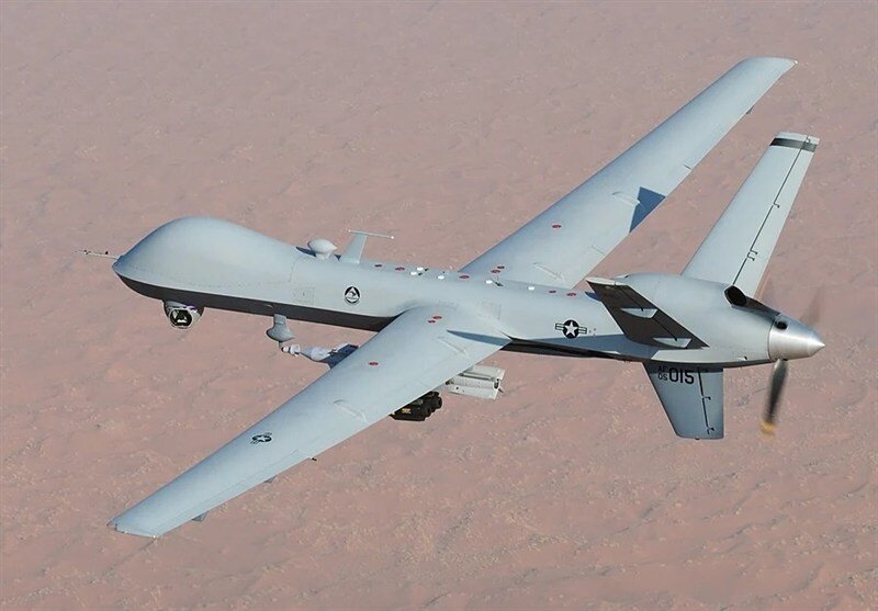 شکار پهپاد آمریکایی MQ-9 در آسمان هرمزگان؛ پدافند سپاه به میدان آمد