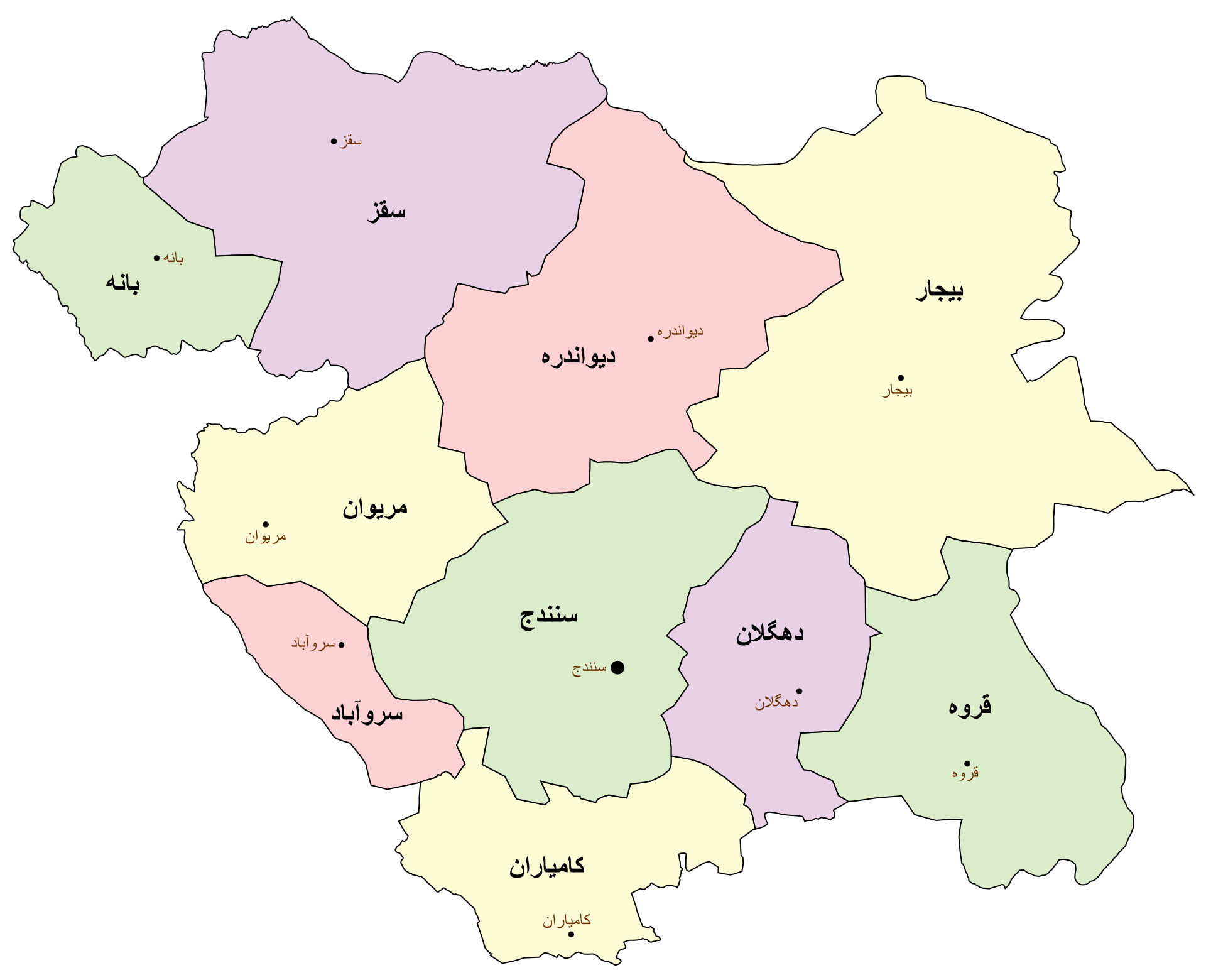 برخورد دو خودرو در محور سروآباد ـ مریوان؛ آناتومی تکرارشونده تصادف در جاده‌های کوهستانی غرب کشور