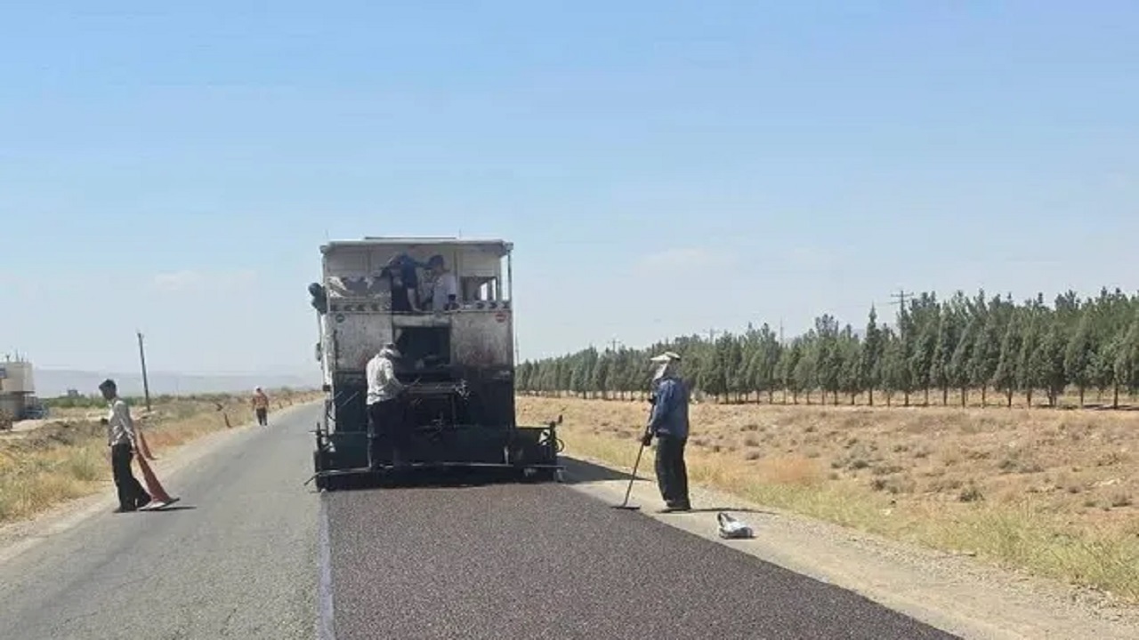 راه روستای رودک بوئین‌زهرا با ۲۲۰ میلیارد ریال اعتبار بهسازی شد