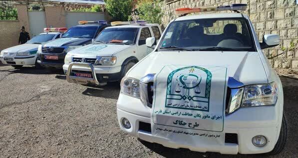 آزادسازی سه هزار مترمربع اراضی کشاورزی شیراز از چنگ ساختوساز غیرمجاز