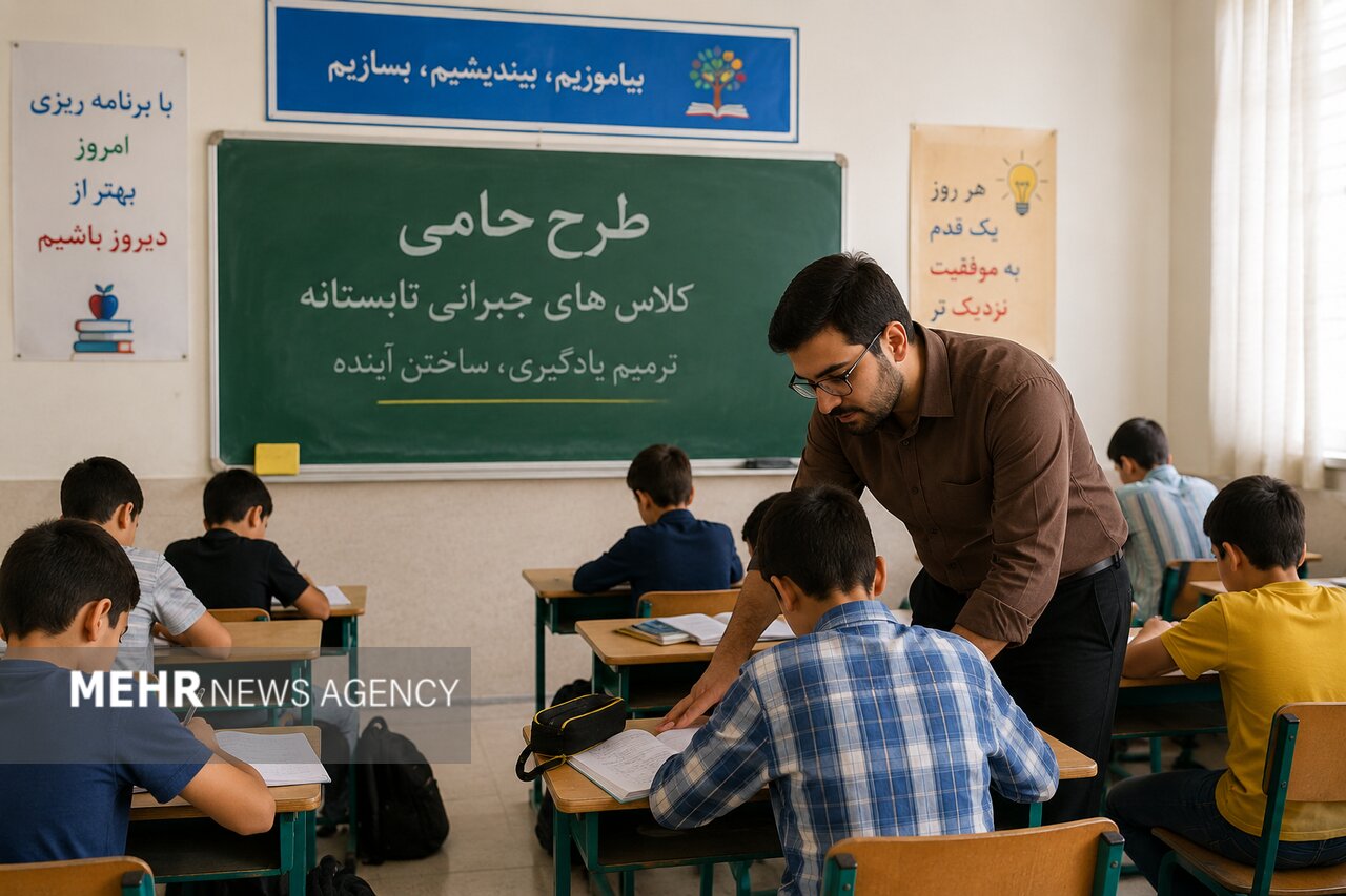 تابستانِ جبران در سمنان؛ طرح «حامی» برای ترمیم یادگیری دانش‌آموزان آغاز شد