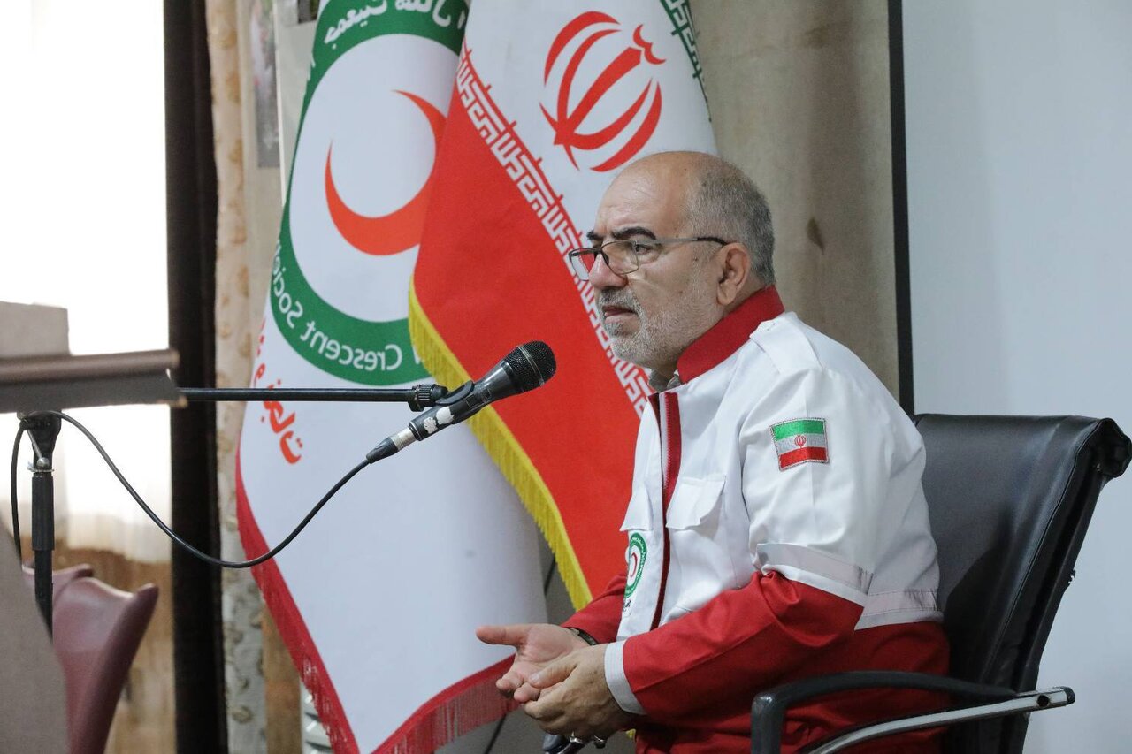 تأکید رئیس سازمان امداد و نجات بر تقویت روحیه خدمت و ایثار در هلال‌احمر