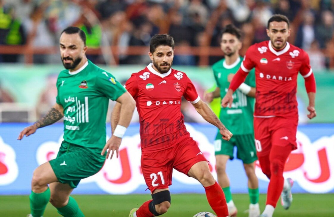 شروعی طوفانی برای سرخ‌پوشان؛ پرسپولیس در قزوین نیمه اول را ۲ بر صفر برد