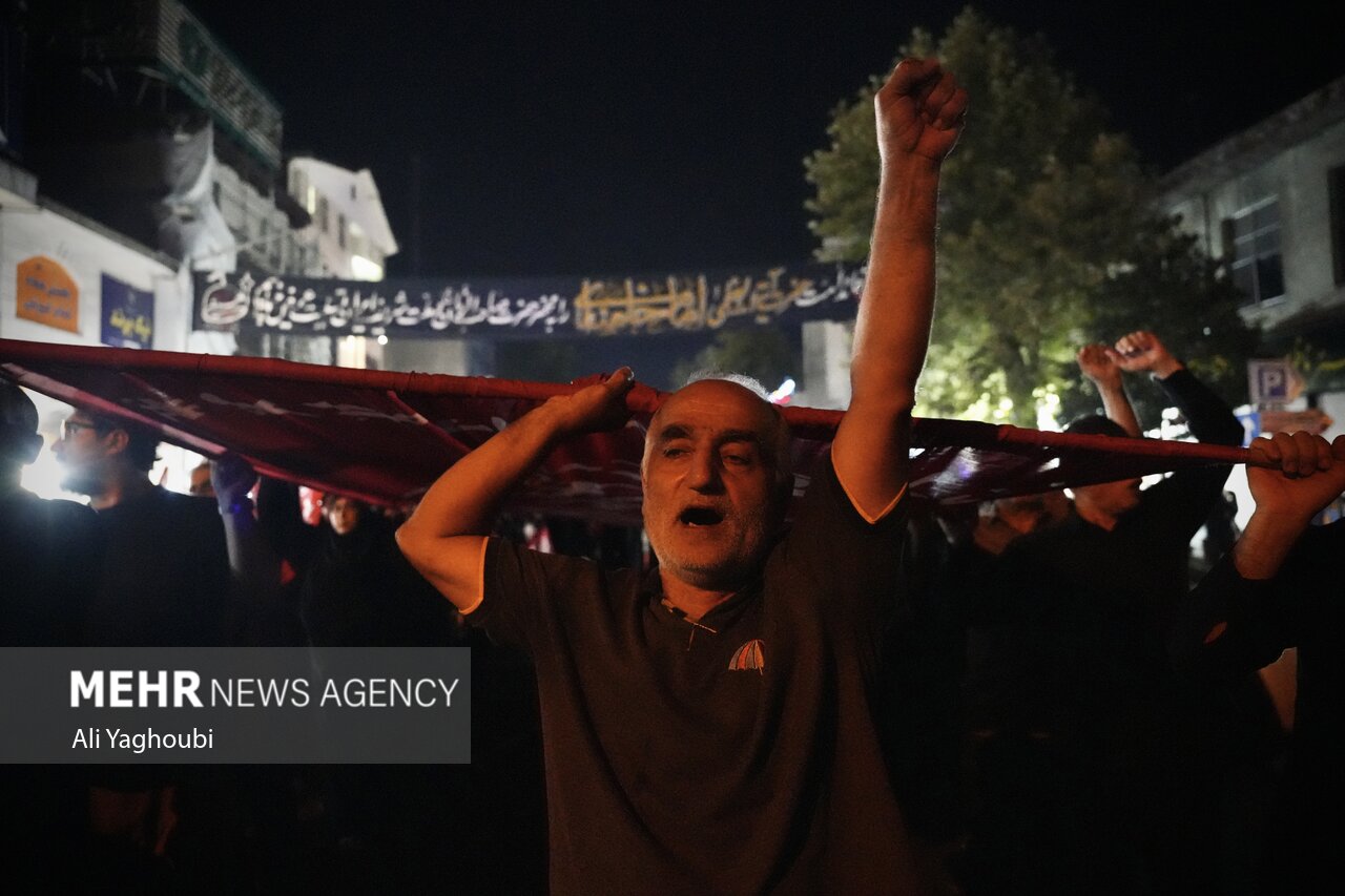شبی دیگر در ماسال برای رهبری؛ صد و شصت و هشتمین راهپیمایی شبانه برگزار شد