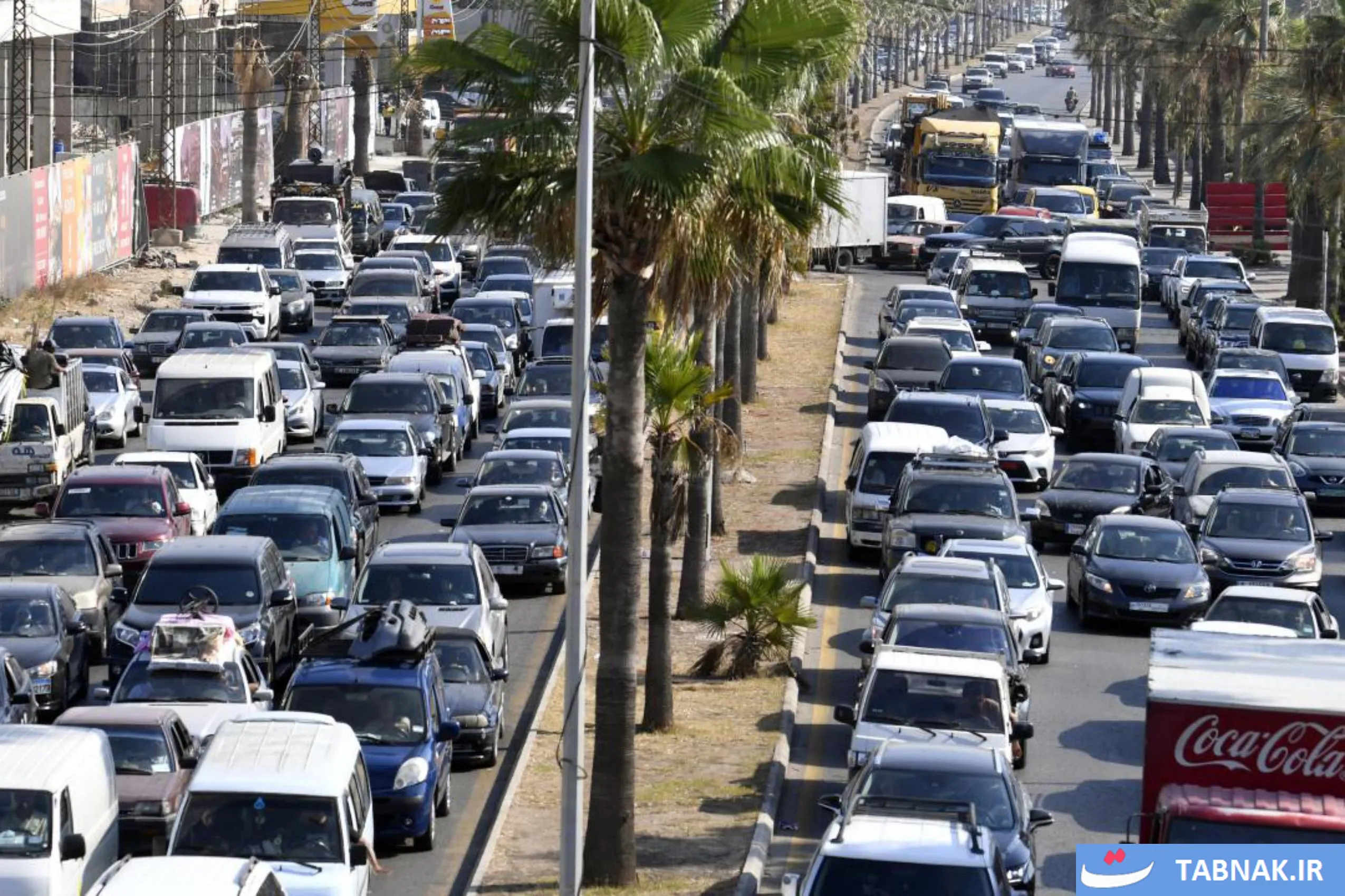 موج تازه کوچ اجباری در جنوب لبنان؛ خیابان‌های صیدا در ترافیک آوارگان