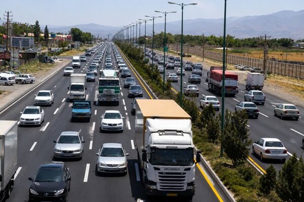 ترافیک جاده‌های همدان در تیرماه از مرز ۴ میلیون تردد گذشت