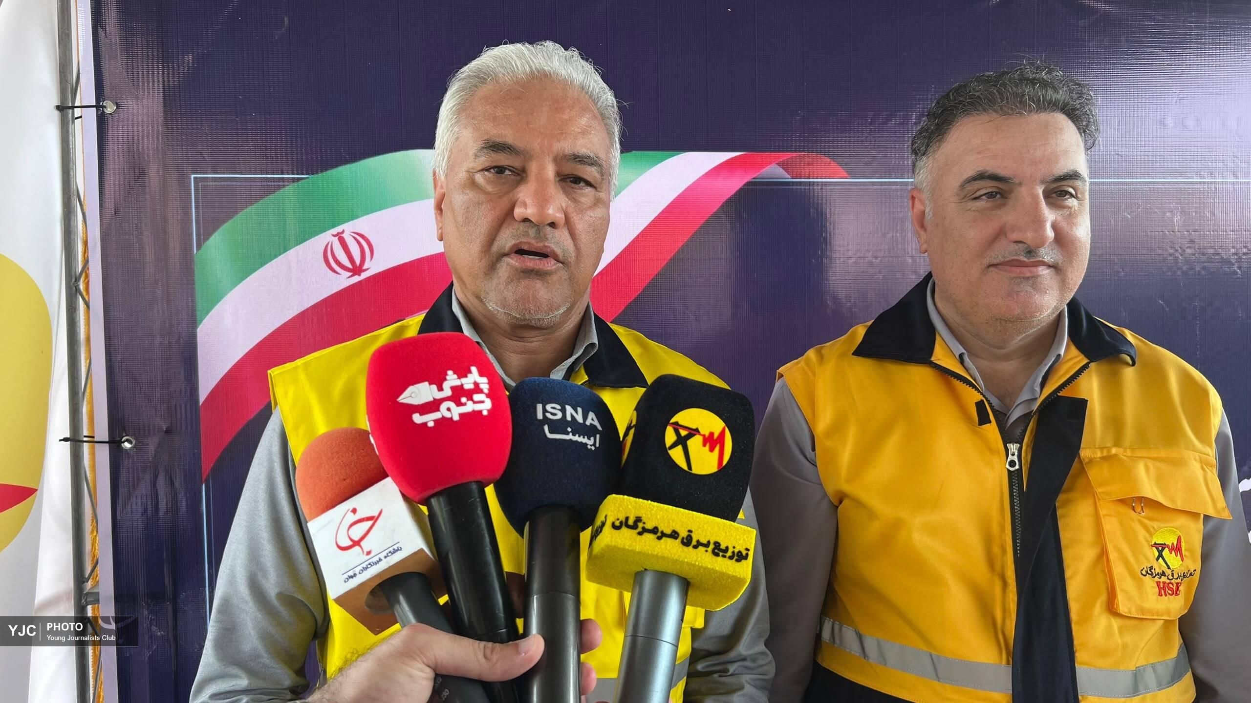 طرح «مهتاب» در هرمزگان ۵.۶ درصد تلفات شبکه برق را کاهش داد