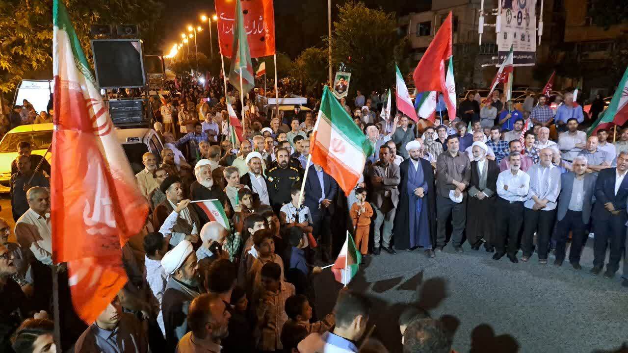 مردم خوی در تجمعی باشکوه با رهبر انقلاب تجدید میثاق کردند