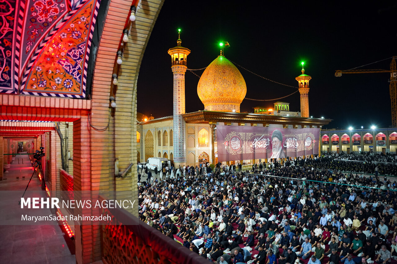 مراسم بزرگداشت شهدای انقلاب و سوگواری امام حسن عسکری(ع) در حرم شاهچراغ(ع) برگزار می‌شود