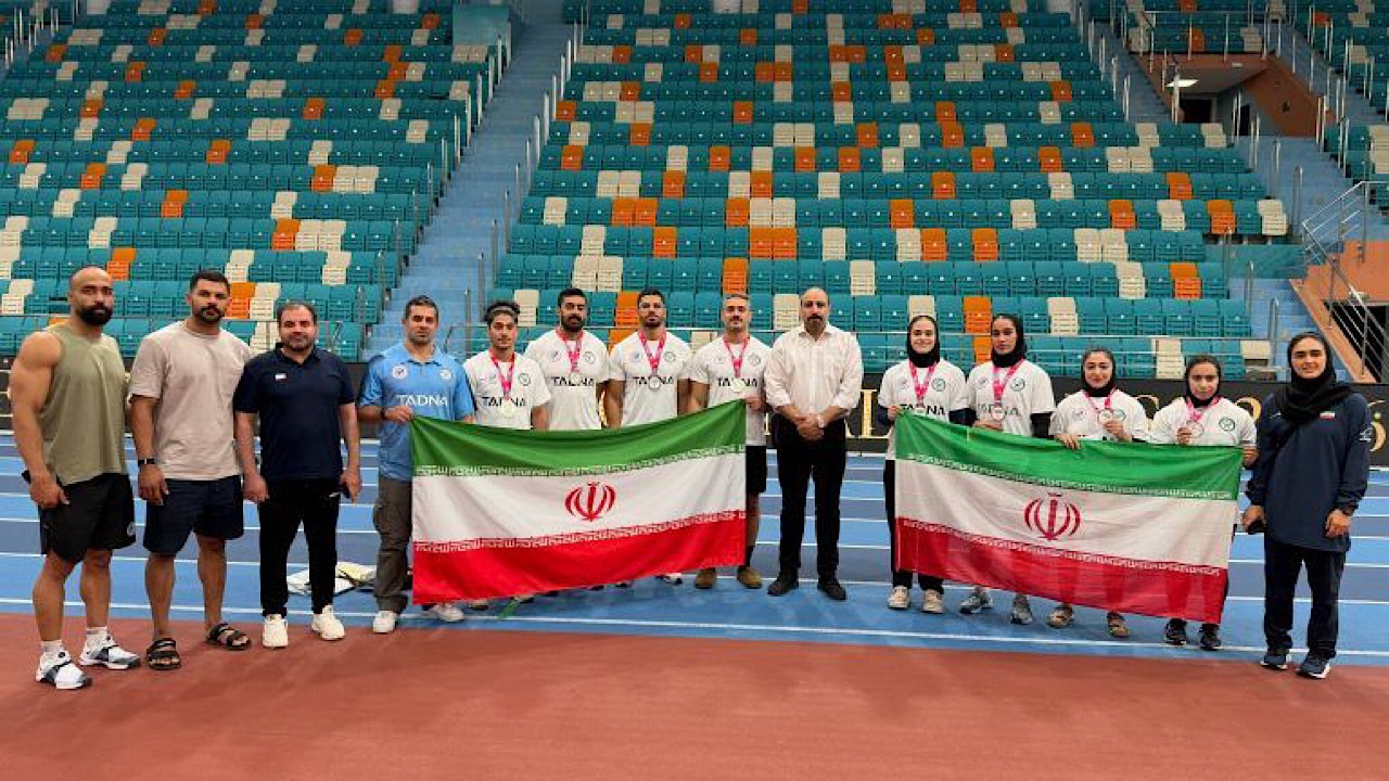 ۴ مدال طلا و نایب قهرمانی آسیا؛ کارنامه درخشان فانکشنال فیتنس ایران در قزاقستان
