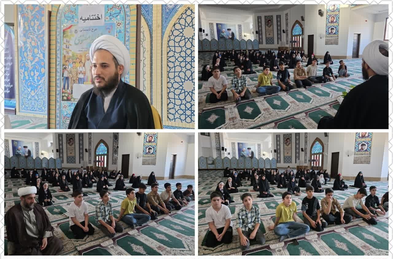 آیین پایانی طرح نشاط معنوی در حرم مطهر احمد بن اسحاق(ره) برگزار شد