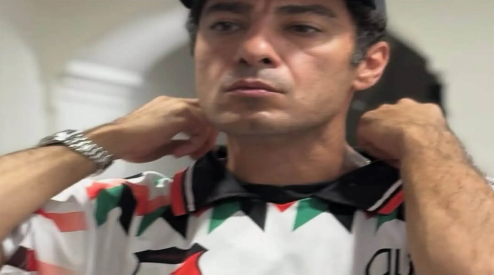 نوید محمدزاده ویدیوی جدیدی از حمایت خود از فلسطین منتشر کرد