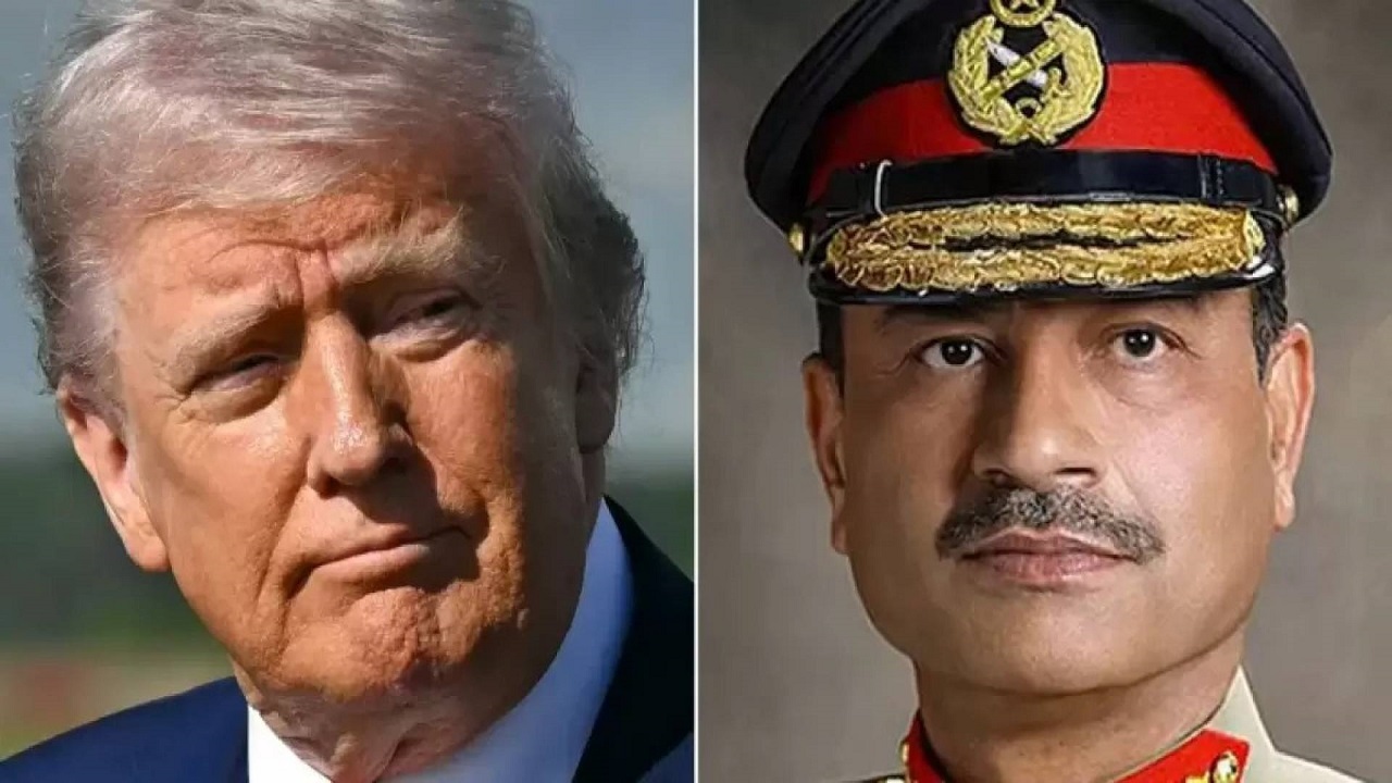 فرمانده ارتش پاکستان پیش از سفر به تهران با ترامپ تلفنی گفت‌و‌گو کرد