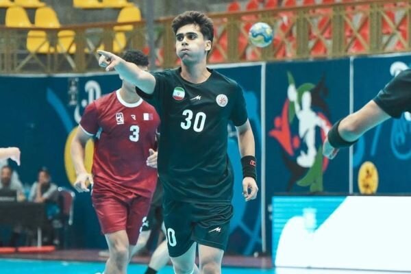 پیروزی تیم هندبال نوجوانان ایران مقابل کویت در مسابقات قهرمانی آسیا