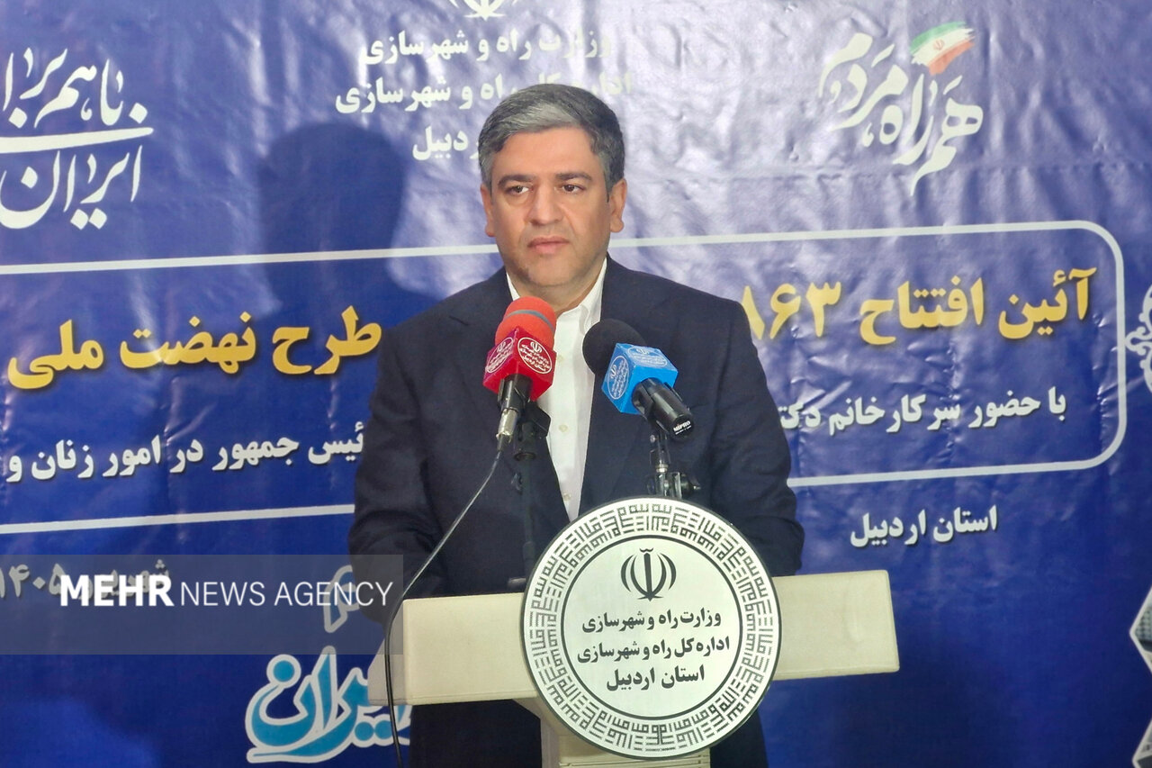 ۶۵۳ طرح عمرانی و اقتصادی با سرمایه‌گذاری ۵۹ هزار میلیاردی در اردبیل کلید خورد