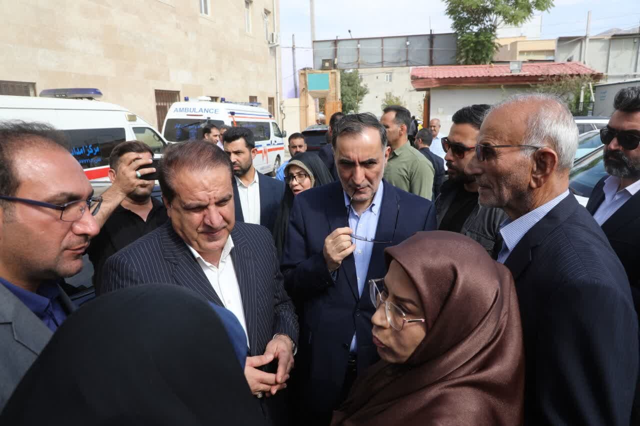 معاون رئیس‌جمهور از پروژه بازسازی آسایشگاه جانبازان ایلام بازدید کرد
