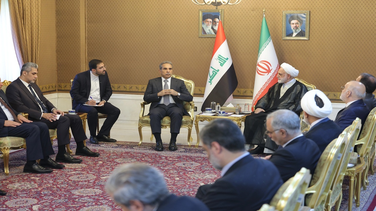 دیدار رؤسای عدلیه ایران و عراق در تهران؛ بر تقویت روابط قضایی و مبارزه مشترک با تروریسم تأکید شد
