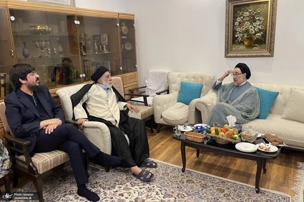 آخرین دیدار سیاسی رئیس‌جمهور سابق در منزل خانواده خامنه‌ای
