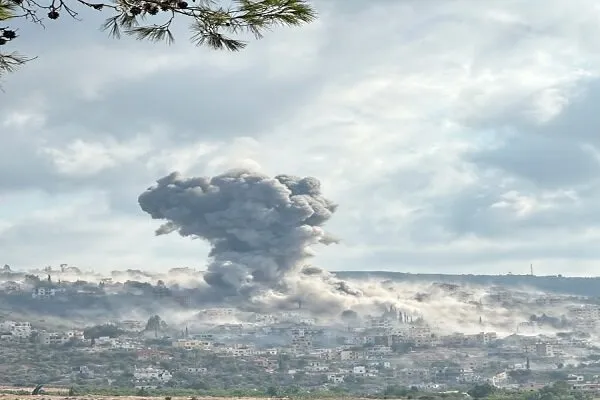 بمباران گسترده ارتش اسرائیل در مناطق مختلف جنوب لبنان؛ آتش‌سوزی مزارع گندم ادامه دارد