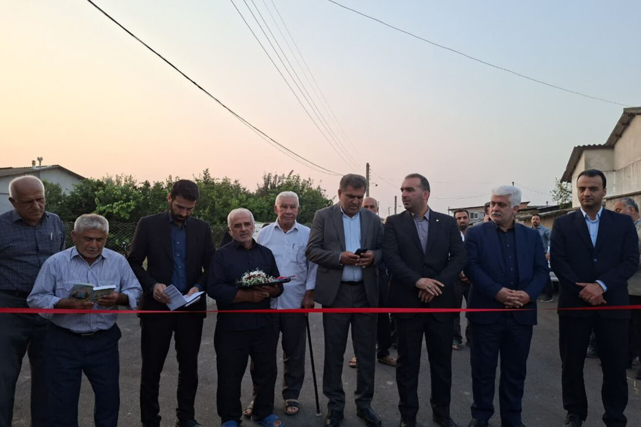 بهره‌برداری از طرح هادی ۱۱ روستای میاندورود با سرمایه‌گذاری ۴۲۰ میلیارد ریالی