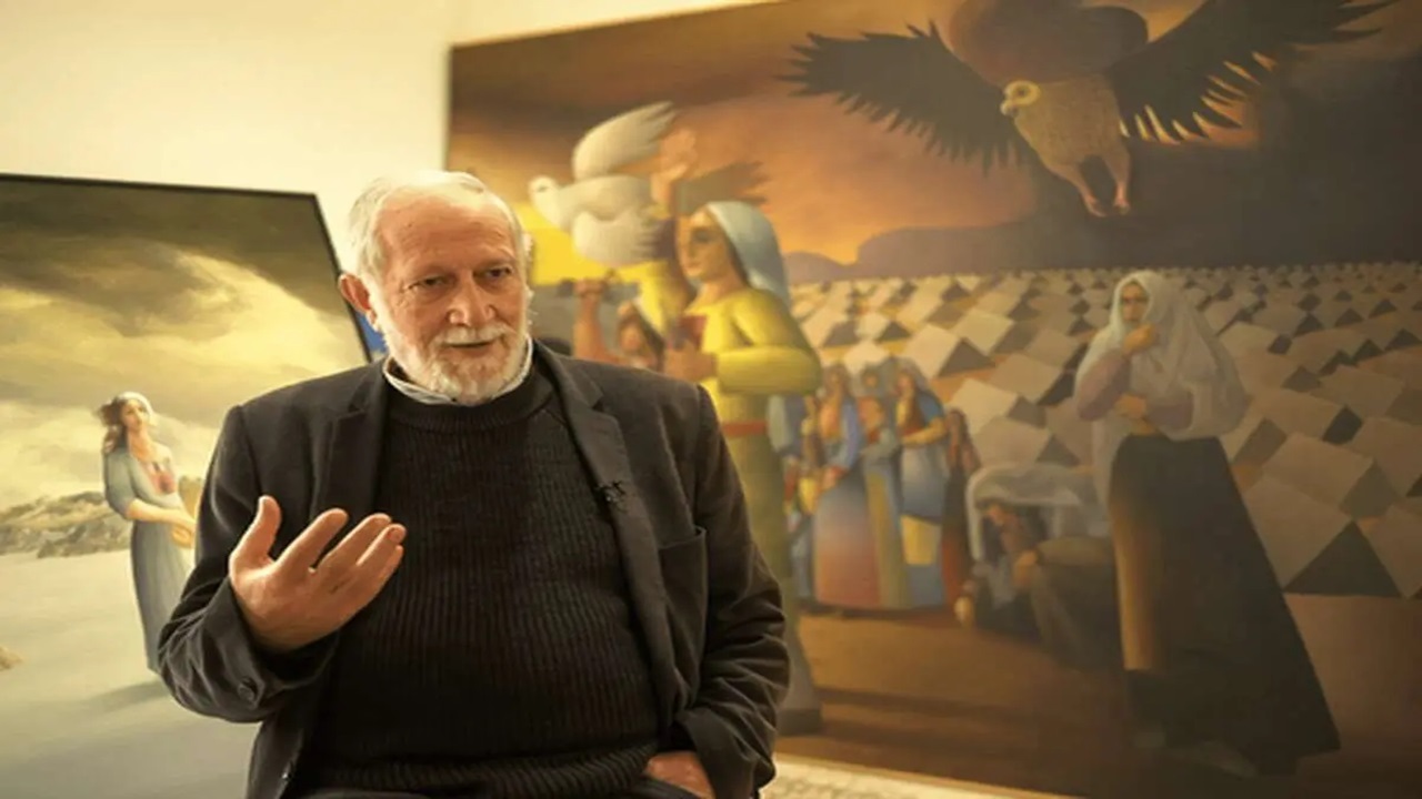 سلیمان منصور، نقاش برجسته فلسطینی، در ۷۹ سالگی درگذشت