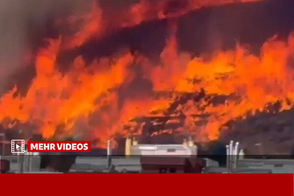 آتش‌سوزی گسترده در پارک طبیعی نزدیک بارسلونا، مناطق مسکونی در معرض تهدید