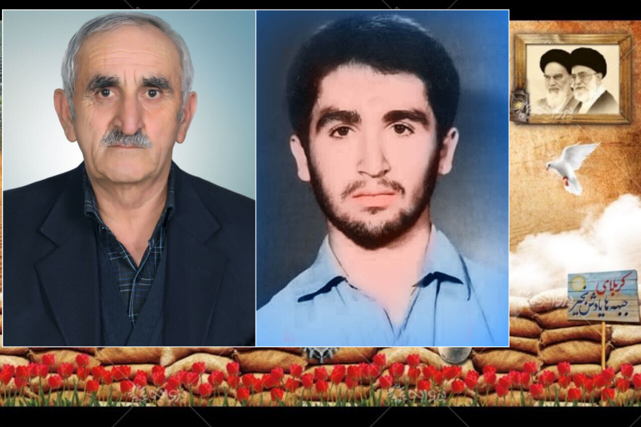 حسن صادقیان، پدر شهید محمد صادقیان مریان، پس از ۴۱ سال فراق درگذشت