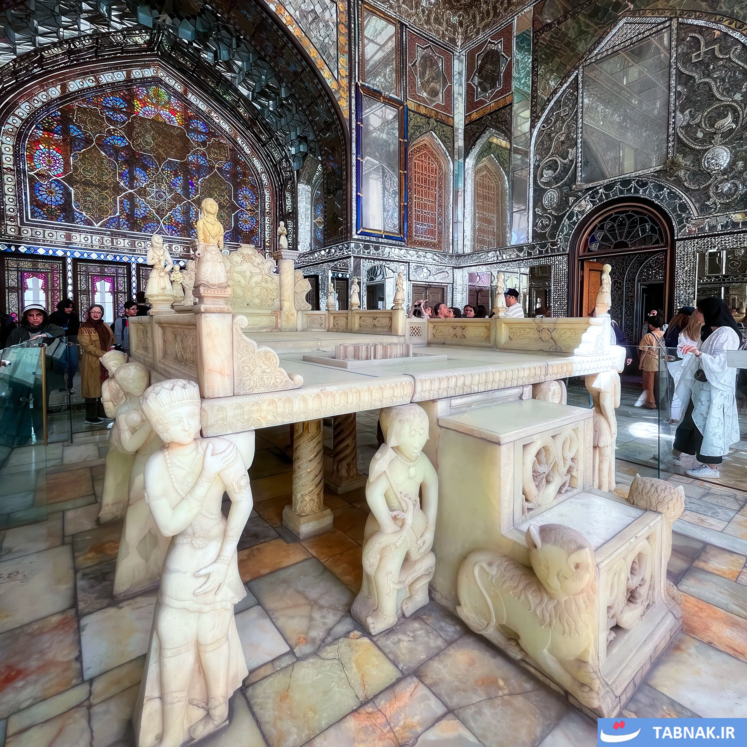 تزئینات تاریخی کاخ گلستان