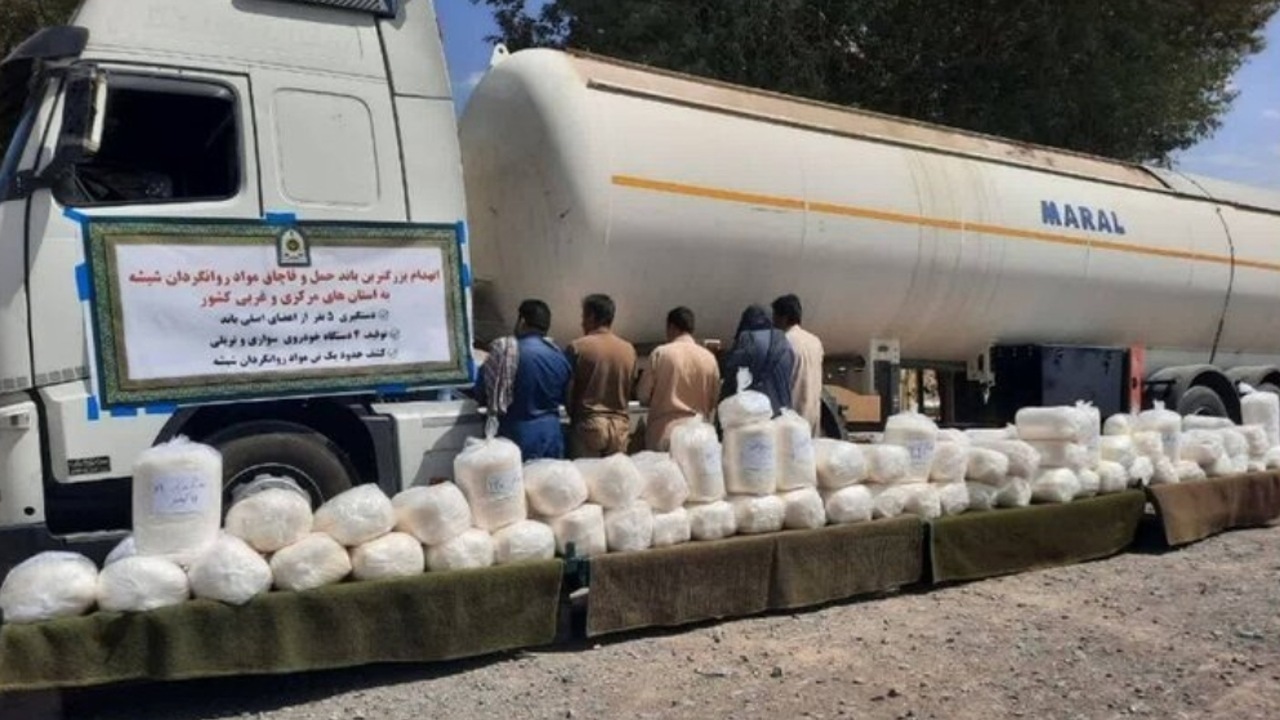 کشف بیش از ۱۷۰۰ کیلوگرم مواد مخدر در عملیات مشترک پلیس مبارزه با مواد مخدر
