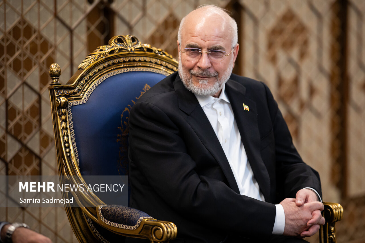 قالیباف: شراکت راهبردی ایران و چین مستقل از هرگونه اجازه بیگانه است