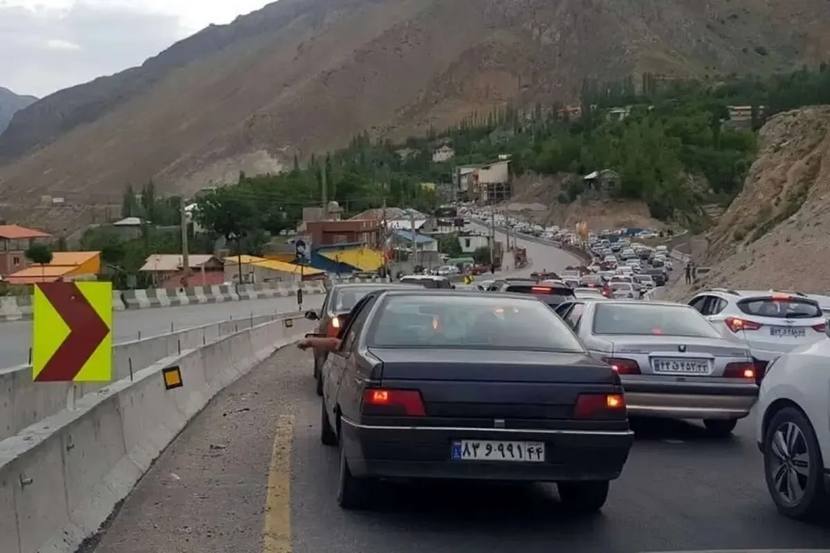 کندوان بسته شد؛ انسداد محور شمال به جنوب برای تخلیه ترافیک سنگین