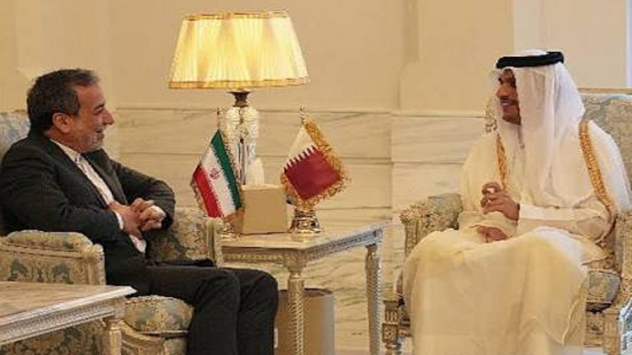 گفت‌وگوی عراقچی و نخست‌وزیر قطر در تهران درباره طرح کریدور موقت کشتیرانی در تنگه هرمز