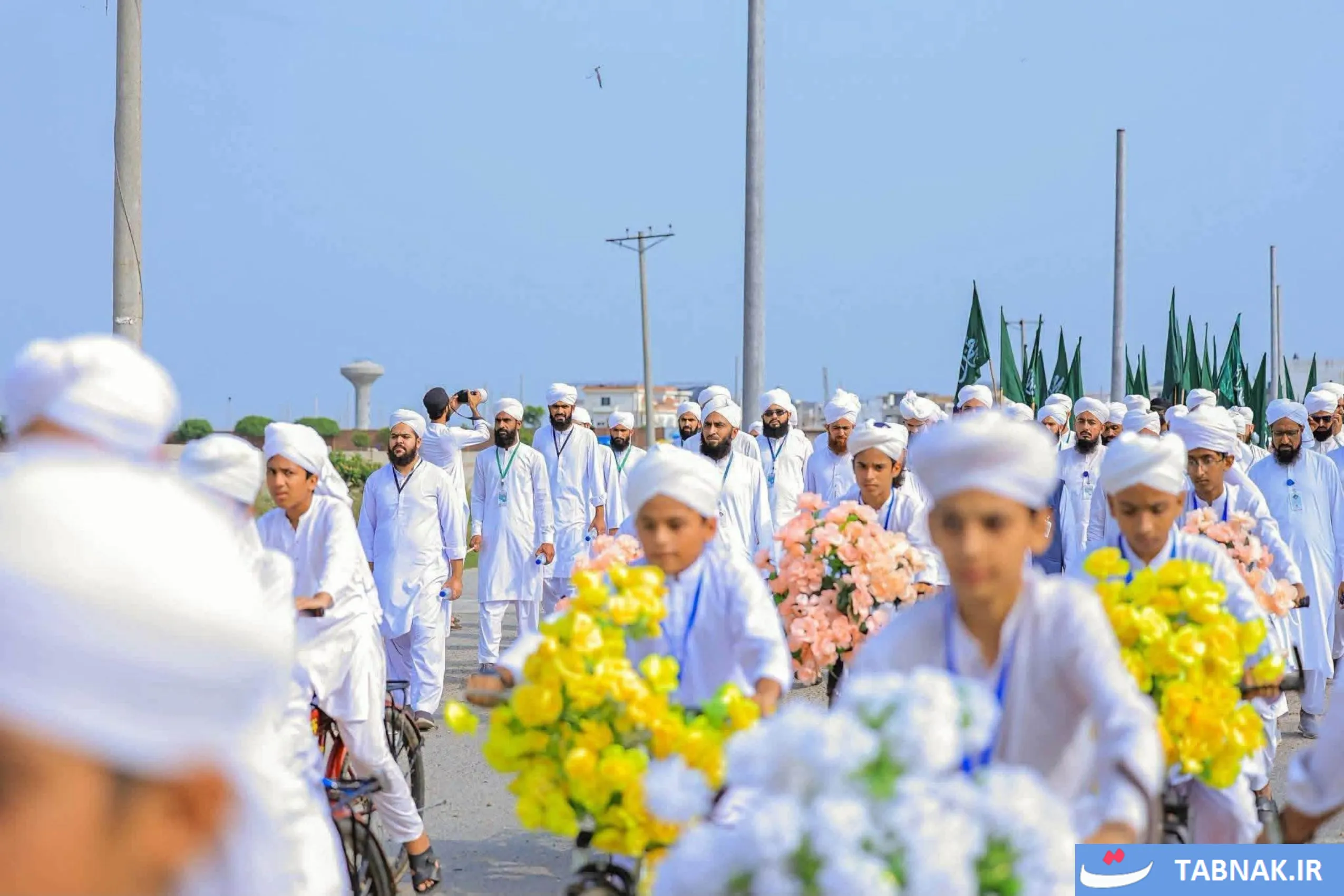 راهپیمایی پرشور میلاد پیامبر اعظم (ص) در گوجرانواله پاکستان برگزار شد