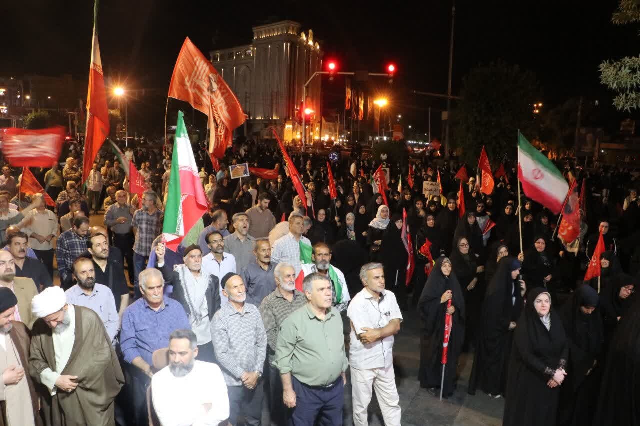 قرچک هم‌صدا با ایران؛ اجتماع مردمی در حمایت از انقلاب و رهبری
