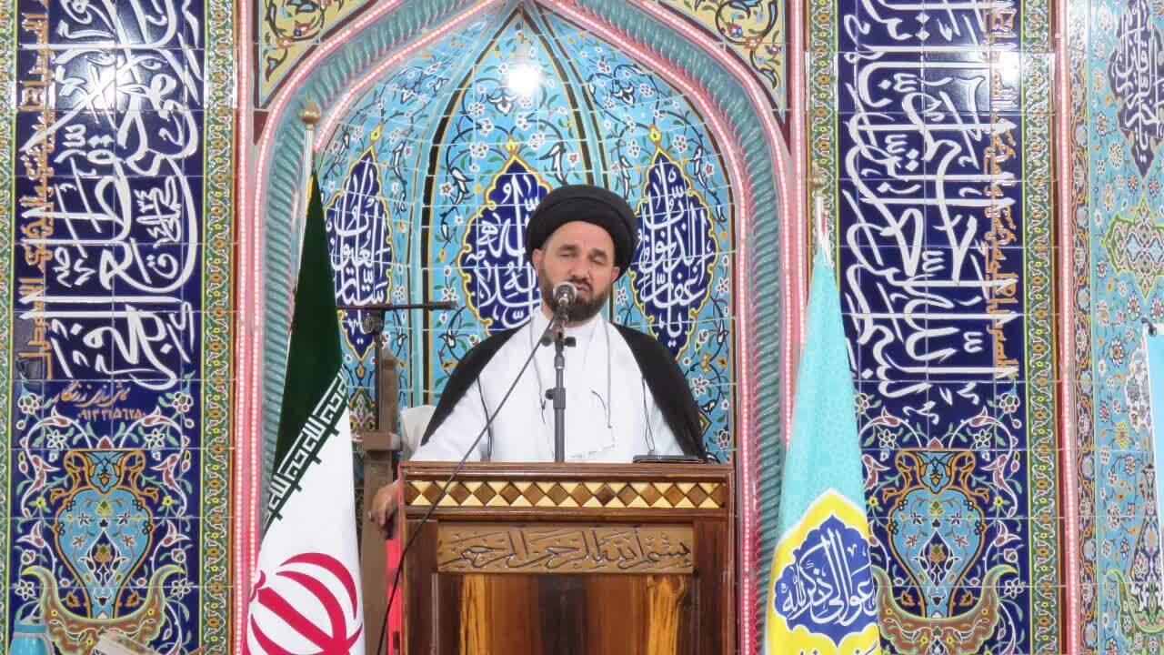 اقامه نماز جمعه هریس به امامت حجت الاسلام گلدوست