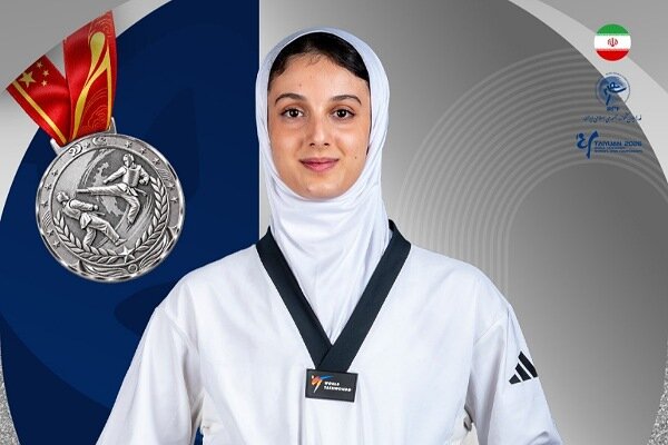 نقره جهانی برای حنا زرین‌کمر؛ روز نخست تکواندو آزاد بانوان با یک مدال برای ایران