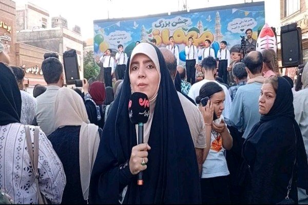 شور و شادی کودکان سنندجی در استیج ویژه مهمانی امت احمد