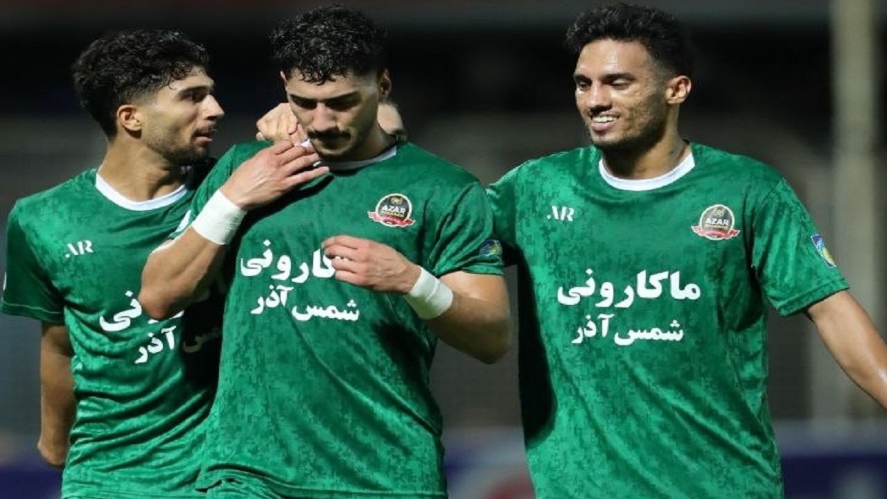 شمس‌آذر با دبل محمدرضا محمدی نساجی را در قائمشهر شکست داد