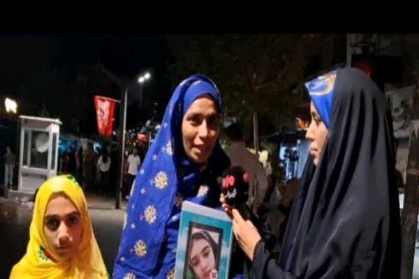 روایت بانوی هرمزگانی از شهدای دانش‌آموز میناب در مهمانی امت احمد سنندج