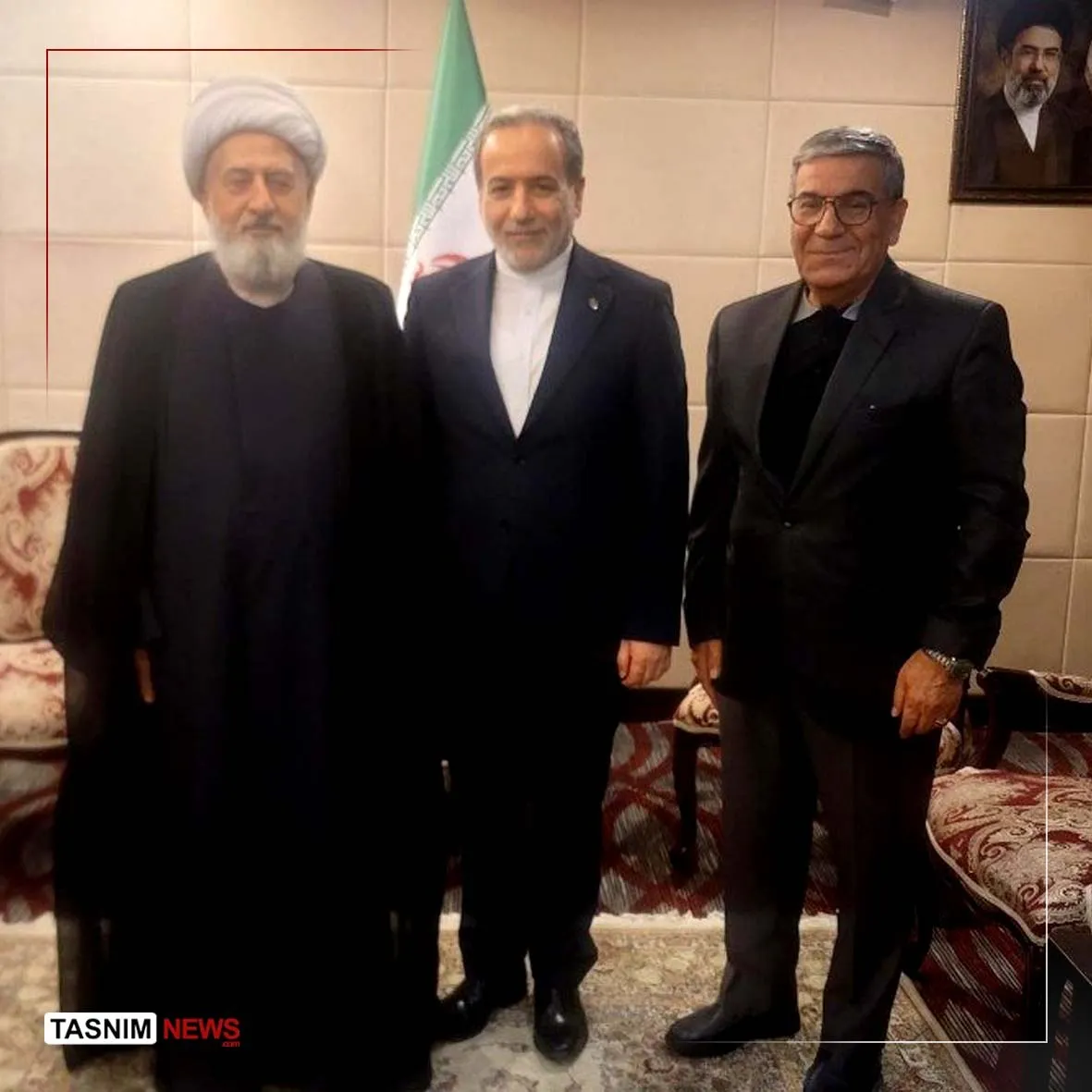 دیدار شیخ علی الخطیب با عراقچی؛ وزیر خارجه بر حمایت ایران از لبنان تأکید کرد