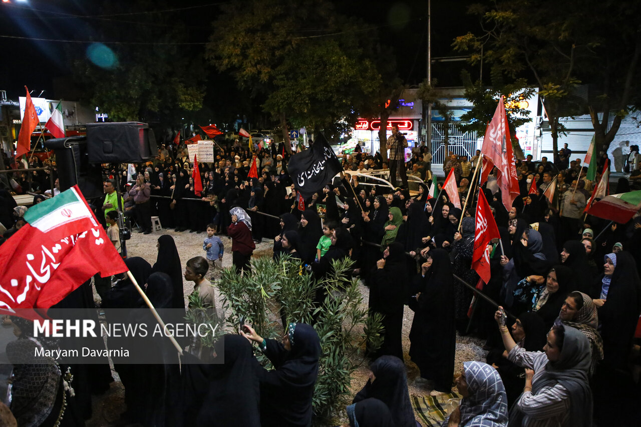 صدوهشتادویکمین شب اجتماع مردم کردکوی؛ تجدید پیمان با آرمان‌های انقلاب