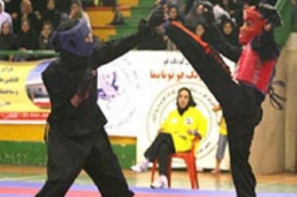 قهرمانی تیم توتایما در رقابت‌های کونگ‌فو بانوان هرمزگان