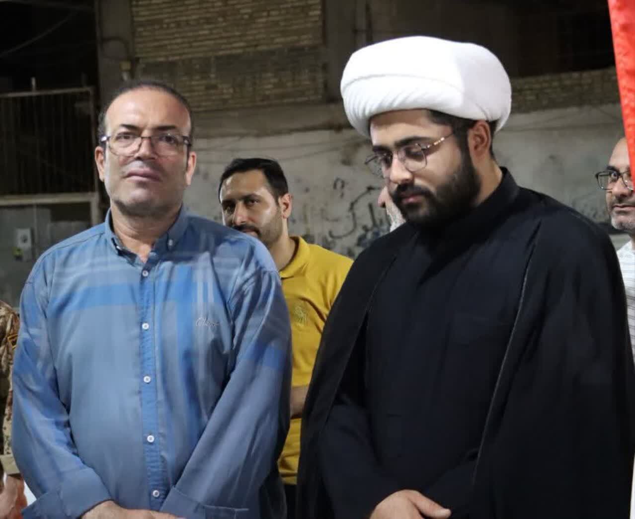 مراسم قرار شبانه ماهدشت به مناسبت میلاد پیامبر اکرم