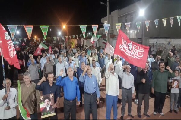 آیین سرور نبوی در چرام؛ گرامیداشت میلاد پیامبر اکرم و امام صادق با حضور حماسی مردم