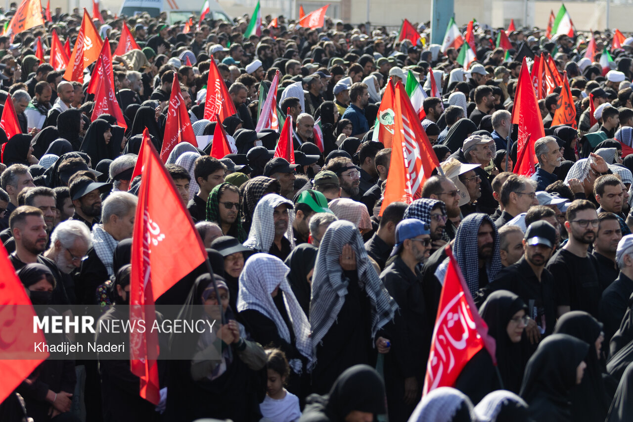 گرگان در سوگ شهید مدافع امنیت؛ پیکر شهید مسلم امیری با حضور گسترده مردم تشییع شد