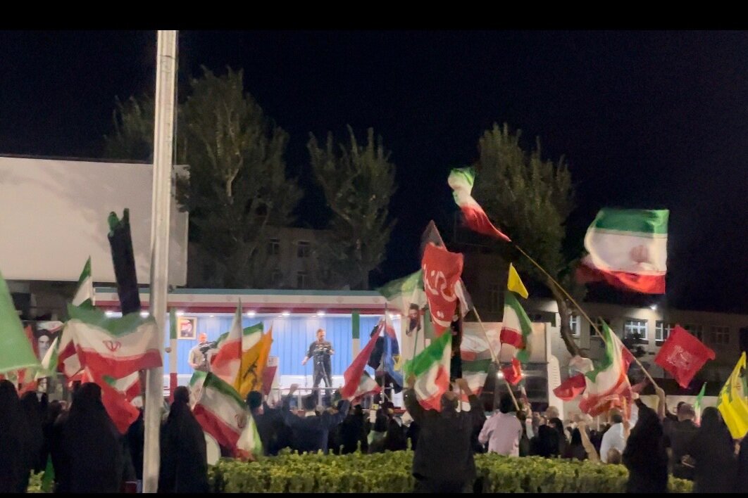 پایداری ۱۸۴ شبه تبریزی‌ها در اجتماع «شب‌های اقتدار ایران» با تجدید بیعت با رهبری